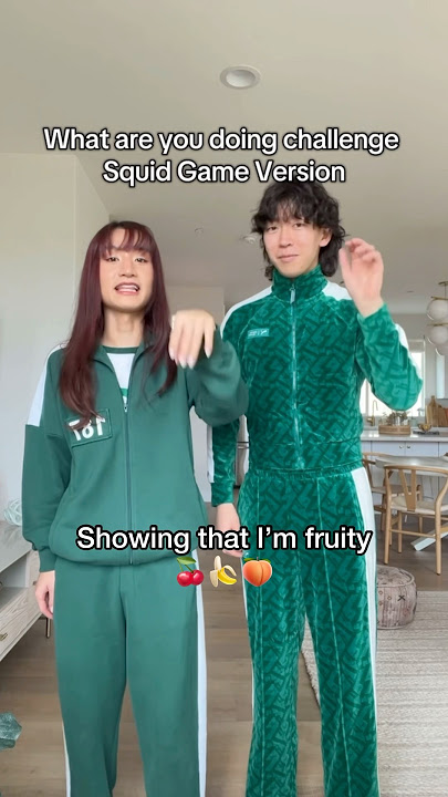 Squid Game what are you doing challenge