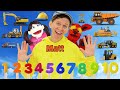 Construction Vehicles | How Many Do You See? Song | Dream English Kids