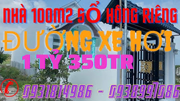 Nhà sổ hồng riêng đường xe hơi tại Mỹ Lộc Cần Giuộc BĐS Bình Chánh - Long An Channel