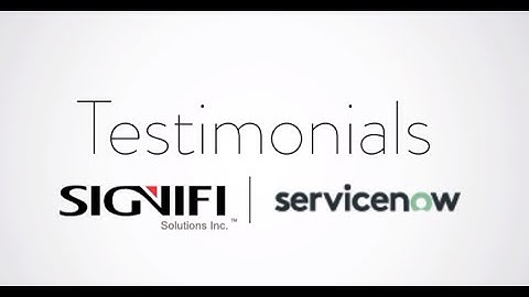 ServiceNow Final Video Testimonial