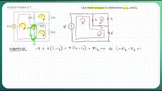 Practice Problem 3.7 - Supermesh