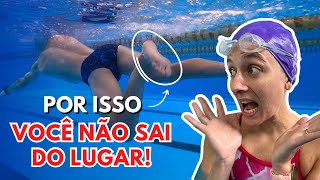 NADE MAIS FÁCIL | Corrija a pernada de crawl AGORA!  #natação #nadocrawl