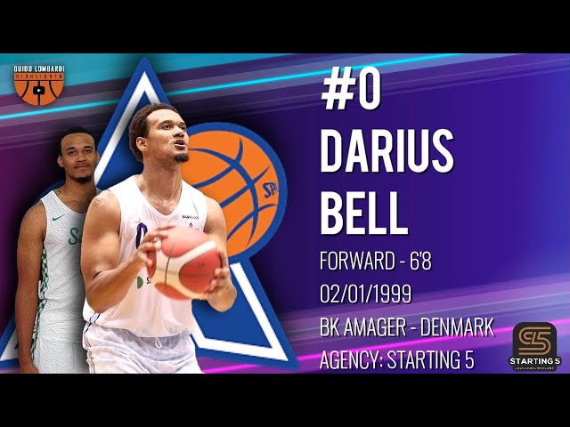 Darius Bell - BK Amager Highlights 2022 class=