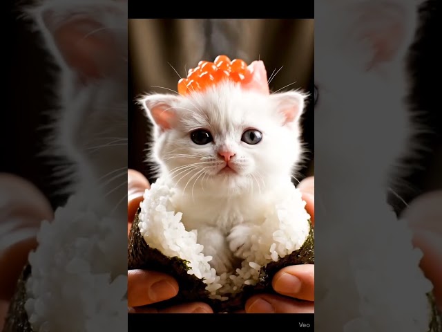 【ASMR】おにぎり子猫ちゃん🍙
