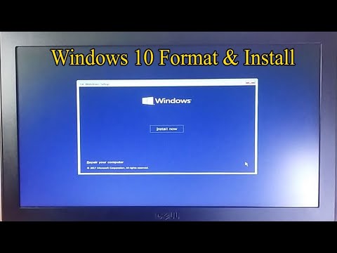 How to Format and install Windows 10 in Laptop/PC !! BY STRACK ZONE