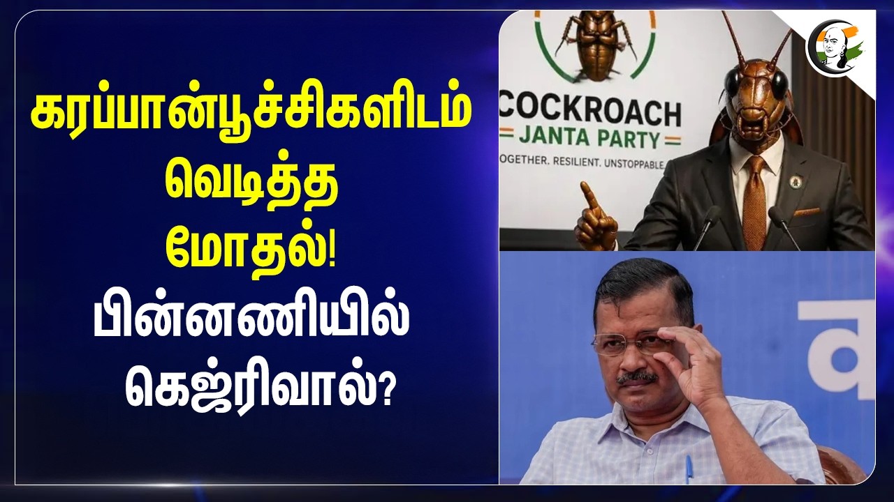 ⁣கரப்பான்பூச்சிகளிடம் வெடித்த மோதல்! பின்னணியில் கெஜ்ரிவால்? | AAP