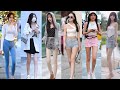 Mejores Street Fashion Douyin China | 抖音街拍穿搭 ！Douyin Tiktok China Thời Trang Đường Phố Ep.258