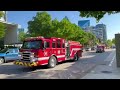 Dallas fire engine 18  rescue 18  truck 18 reserve responding