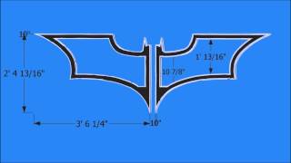 Batman Bookshelf Blueprints