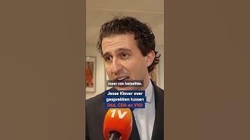 D66, CDA en VVD samen door in formatie, tot ongenoegen van Jesse Klaver
