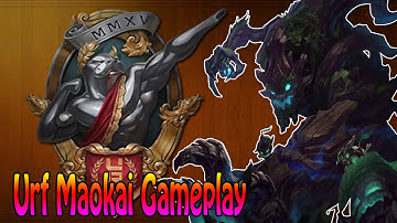 League of Legends - URF Maokai - Gameplay [ger]