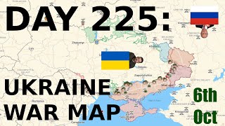 Day 225: Ukraine War Map