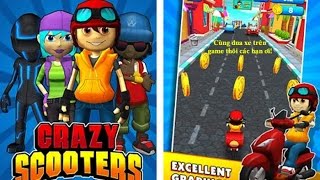 Subway Scooters - Run Run: CRAZY SCOOTERS - APk Android game screenshot 1