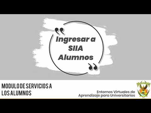 Ingresar a SIIA Alumnos UAS