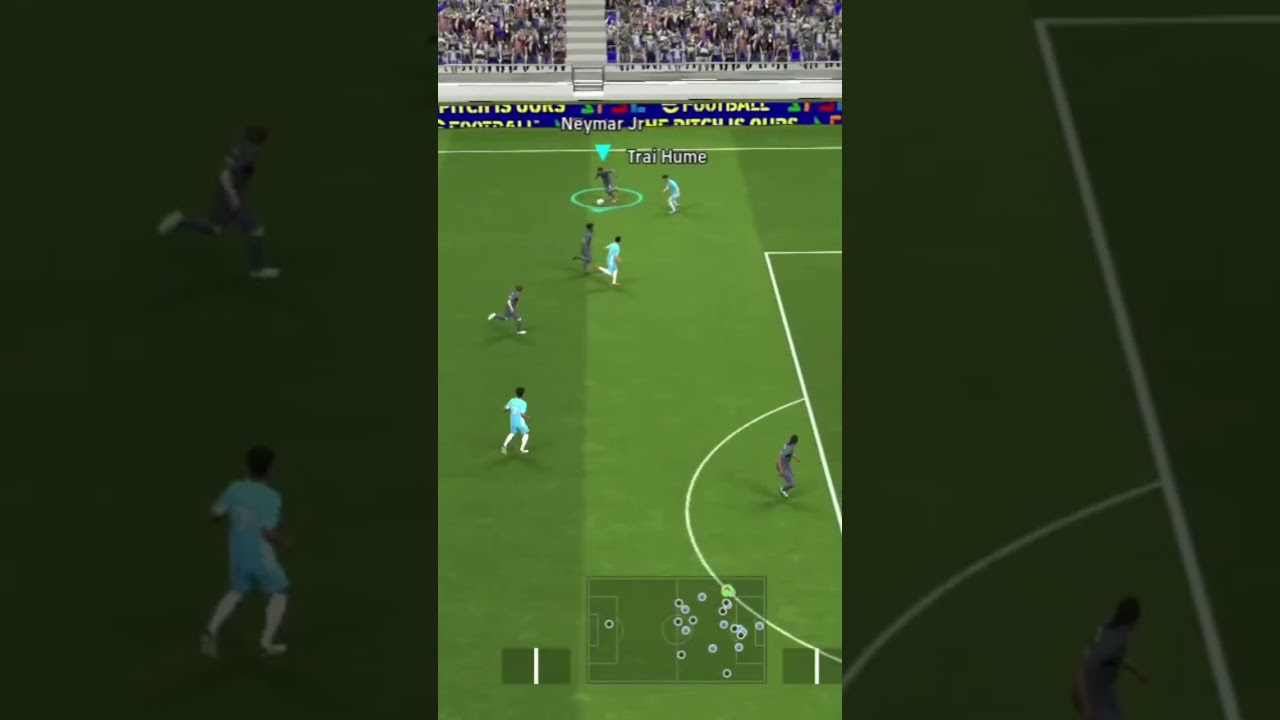 Neymar curl shot | counter attack formation 