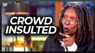 Listen to ‘The View’ Crowd’s Reaction as Whoopi Tells Poor People to Pay More Taxes