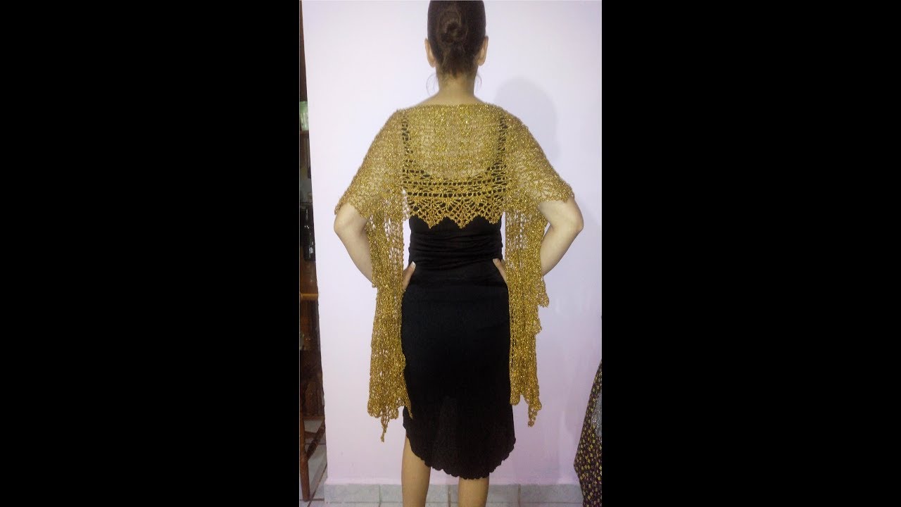 Tutorial Estola 1ra Parte Facil y Rapido Crocheteando con la Comadre