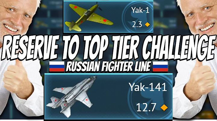 Playing the ENTIRE Russian Fighter Line - Reserve to Top Tier