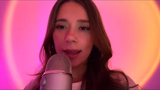 ASMR Inaudible Trigger Words & Wet Mouth Sounds