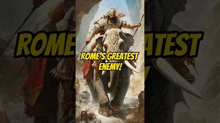 Rome’s greatest enemy: Hannibal Barca! #shorts #history #facts #rome #youtubeshorts