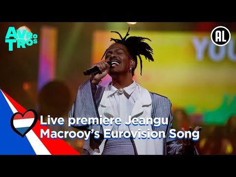 Live premiere of Jeangu Macrooy?s Eurovision Song for the Netherlands