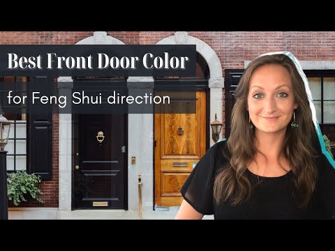 Feng Shui Color For Door Facing North And Other Directions - Youtube