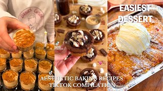 aesthetic baking tiktok compilation 🍰⭐️ | recipe video compilation