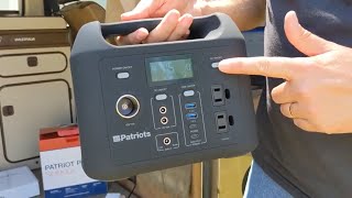 Reviewing the Patriot Power Sidekick Power Station