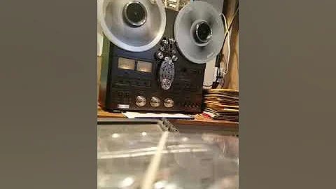 TECHNICS RS-1500US REEL TO REEL Rewind and Playback