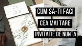 Invitatii De Nunta Si Invitatii De Botez Digitale Memoires Ro