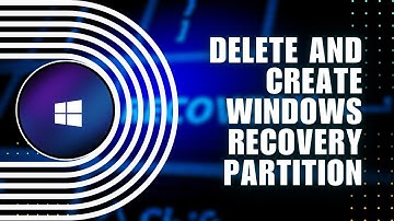 ✅ TUTORIAL: How To Delete and Create Windows Recovery Partition In Windows 11/10 | Full How To