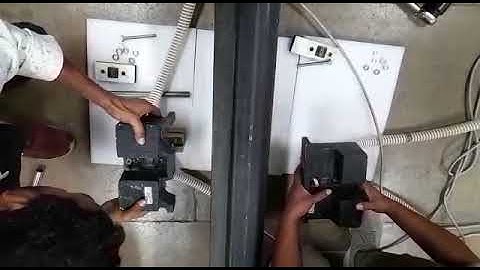 installation process of new Tx Rx coil on rail ( Axle counter)