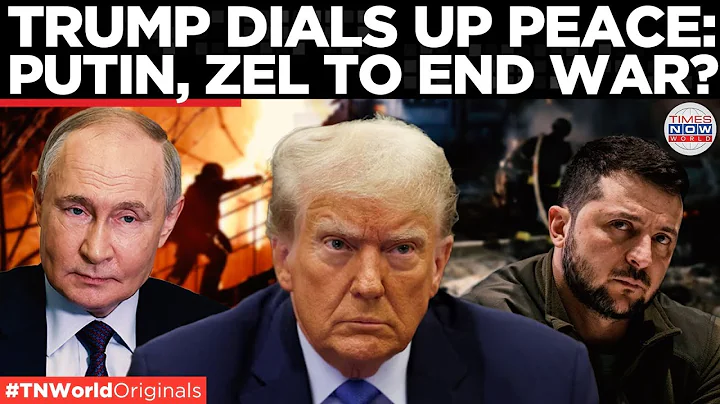 Trump Calls for Ukraine-Russia Ceasefire | Putin, Zelensky Respond Amid Peace Push | Times Now World