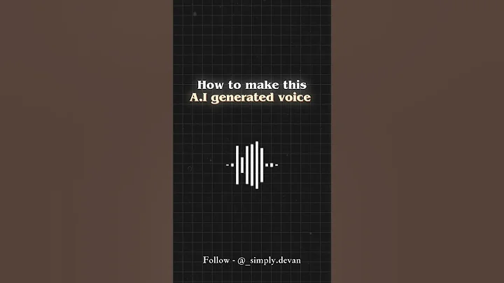How to make this AI generated voice 🎙️😵 |Day-1| #shorts #capcut #edit