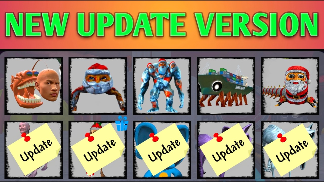 NextBots in playground! New enemies have been added to the spawn menu - Googoogaga