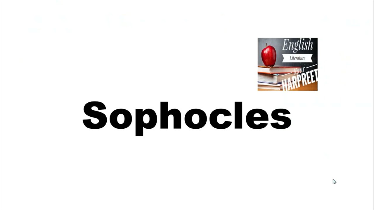 Sophocles 