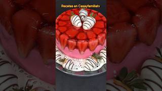 Fácil Gelatina Y Pastel De Fresa Emprende