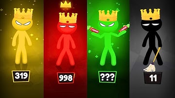 Stickman Party - MiniGames Update Gameplay Walkthrough Part 50 | Tournament Mode 1234 Player Random