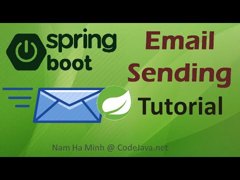 Spring Boot Email Sending Tutorial (Text, HTML, Inline and Attachment)