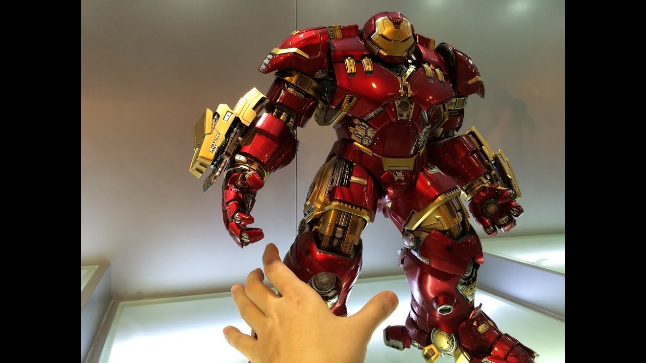 King Arts - Hulkbuster die cast 1/9 scale - YouTube