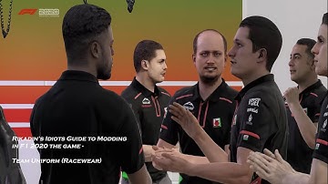 F1 2020 Custom Teamwear Tutorial