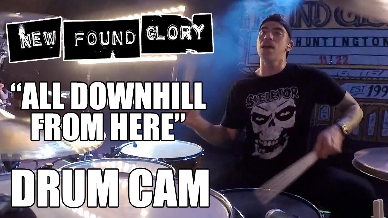 New Found Glory - All Downhill From Here (Drum Cam) New Found Glory - All Downhill From Here (Drum Cam)