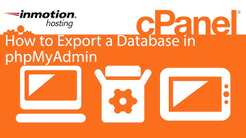 How to Export a Database in phpMyAdmin