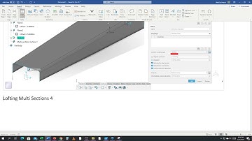 Lofting Multi Sections Surface 4 CATIA 3DExperience