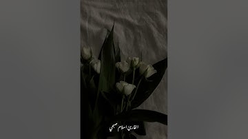أن المتقين في جنات وعيون//القارئ اسلام صبحي 🌧️💕
