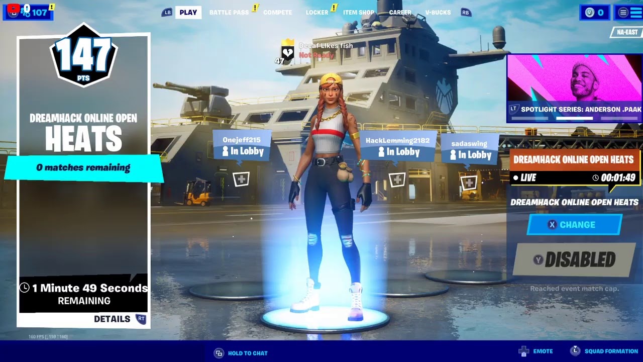 Dreamhack online opens heat 1!!!!