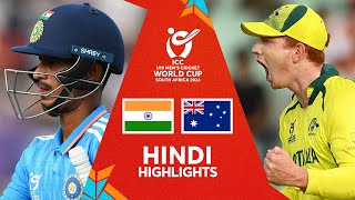 India v Australia | Hindi Match Highlights | U19 CWC 2024 screenshot 2