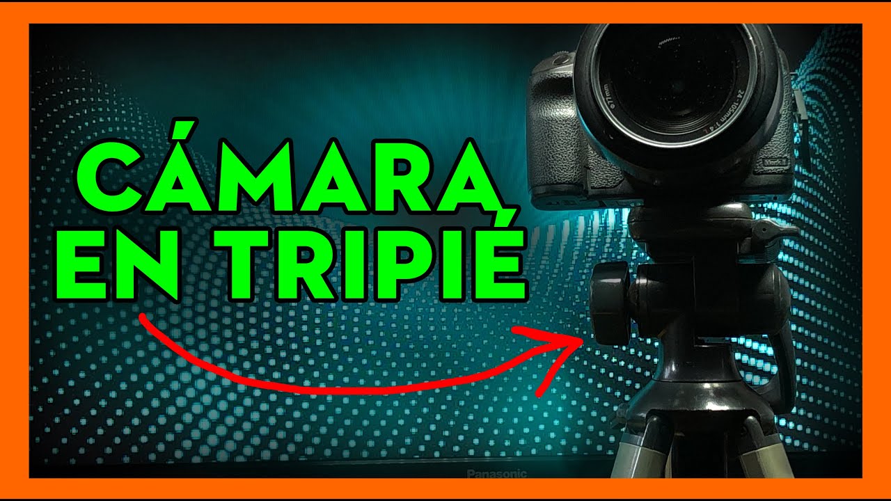 ❤️ Como poner una cámara en un tripié 🔥 Cómo utilizar un tripié  (IMPORTANTE) 
