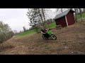 Kawasaki kx80 second run