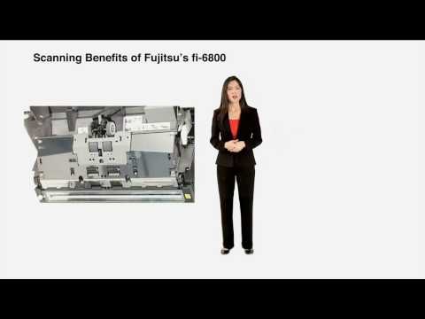 Fujitsu fi-6800 Production Document Scanner Product Video